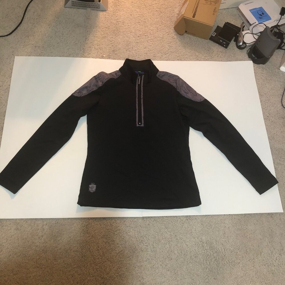 DAILY SPORTS Golf Women's Long Sleeve 1/2 Zip Shirt - Medium